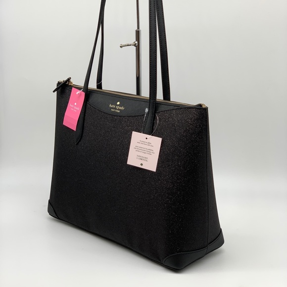 Kate Spade Shimmy Glitter Tote - Picture 3 of 11